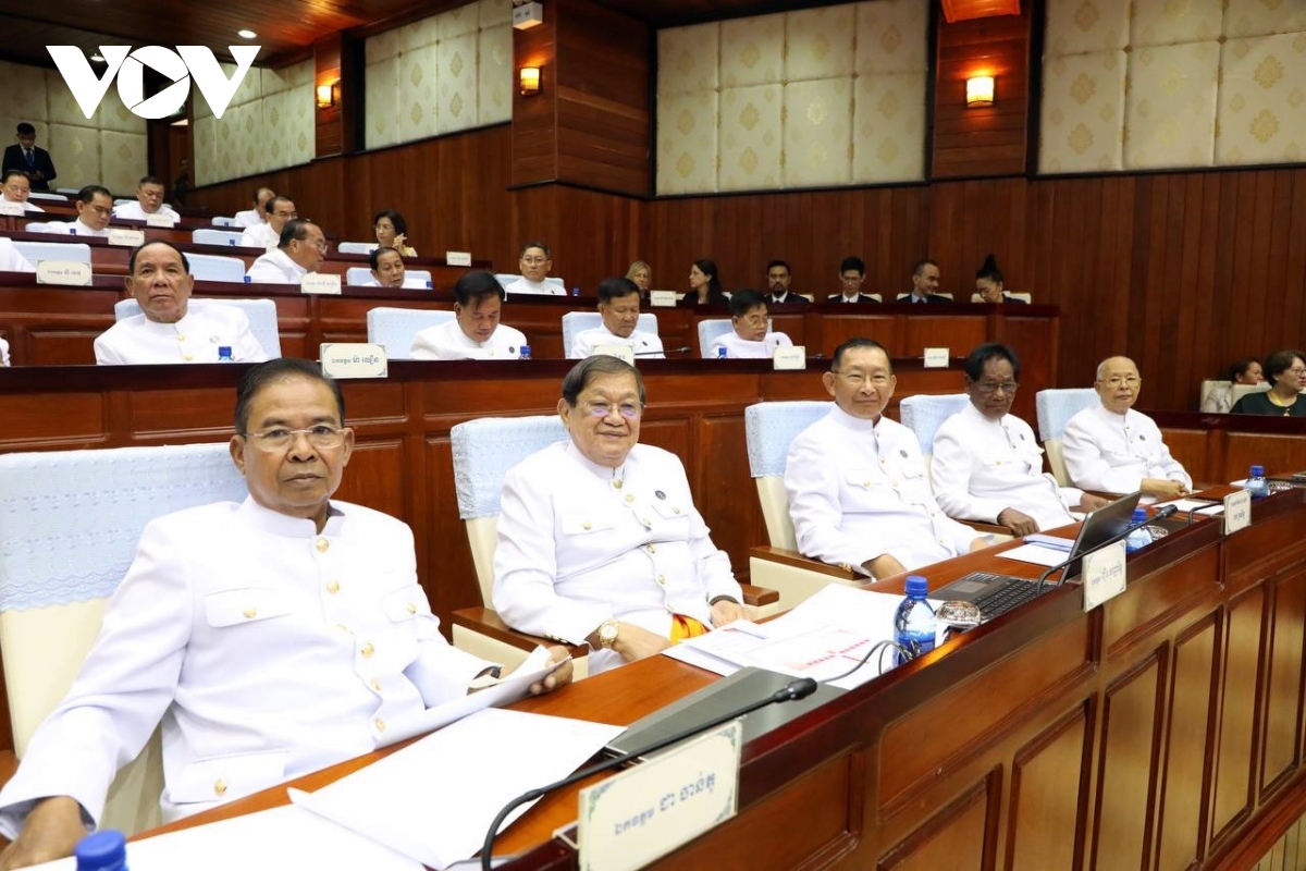 Quốc hội Campuchia khóa VII tiến hành phiên khai mạc Kỳ họp thứ nhất